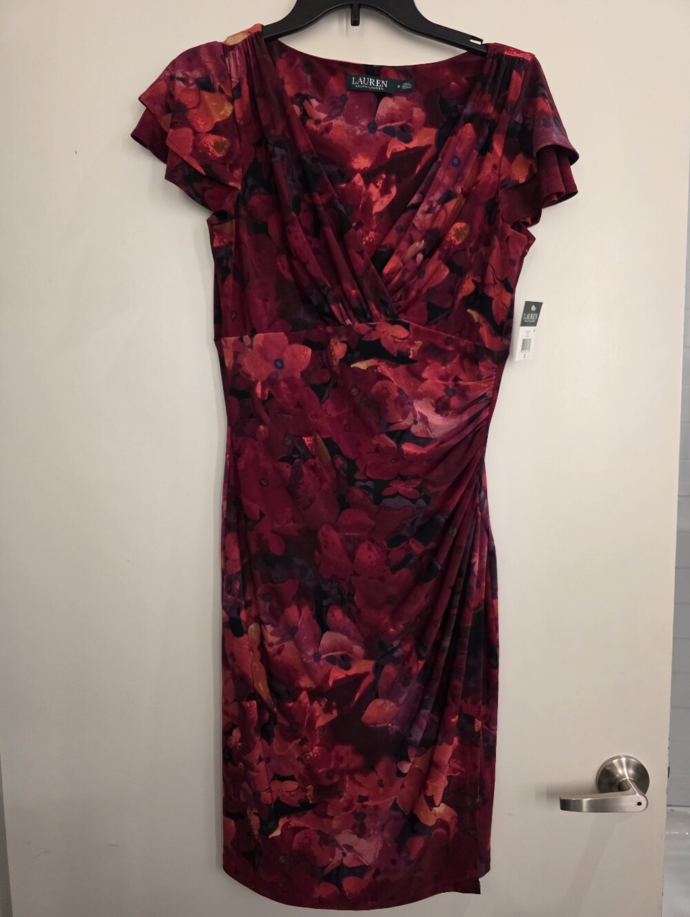 Lauren Ralph Lauren Floral Opera Dress Size 8
